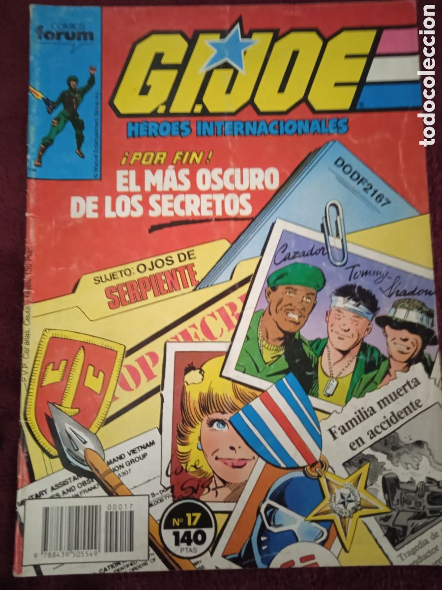 C&oacute;mics: .COMANDO GIJOE N&ordm; 17 HEROES INTERNACIONALES - Foto 1