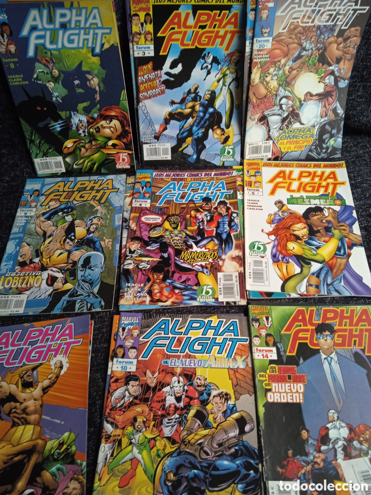C&oacute;mics: ALPHA FLIGHT - VOL II - LOTE DE 20 EJEMPLARES -ED. FORUM - Foto 1