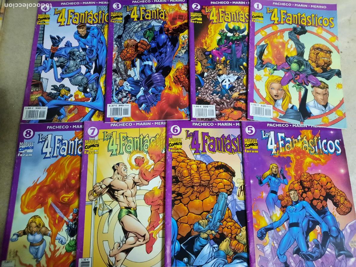 C&oacute;mics: LOS 4 FANT&Aacute;STICOS N&ordm; 1 AL 8 - ED. FORUM - Foto 1