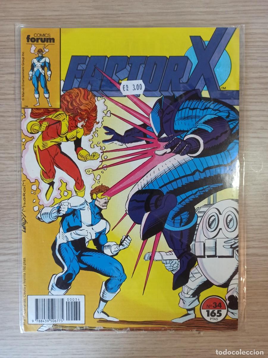 C&oacute;mics: FACTOR X (Ed. Comics F&oacute;rum) N&ordm; 34 - Foto 1