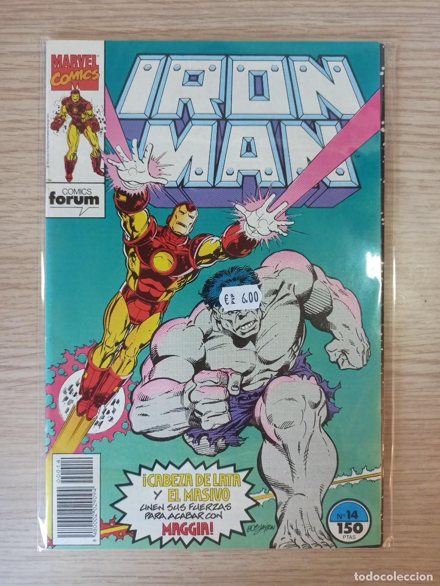 C&oacute;mics: IRON MAN (Ed. Comics F&oacute;rum) N&ordm; 14 y 15 (PACK) - Foto 1