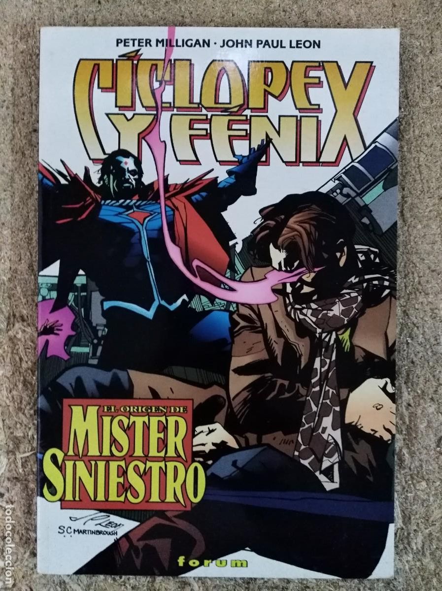 C&oacute;mics: Ciclope y Fenix.Mister Siniestro.Marvel Forum - Foto 1