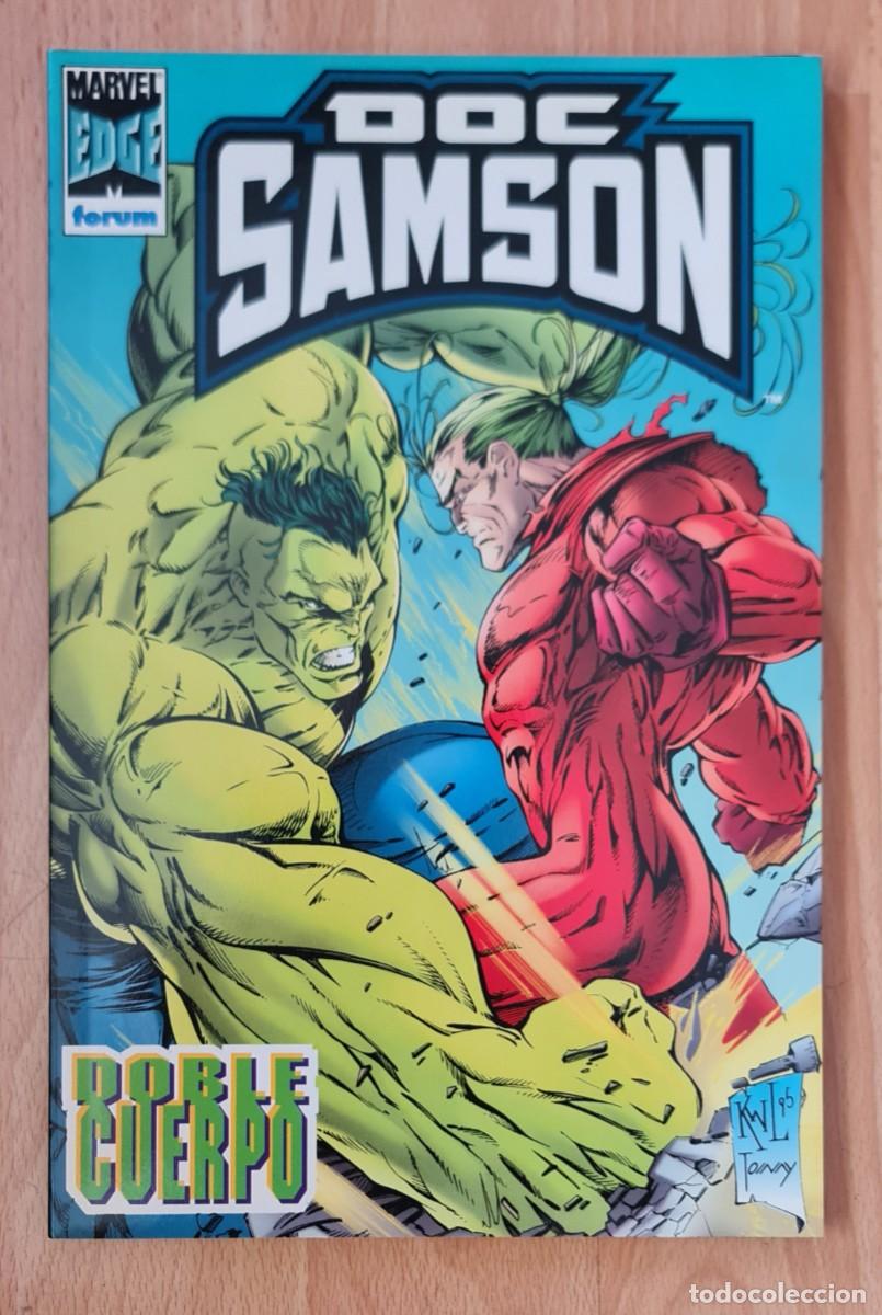 C&oacute;mics: DOC SAMSON: DOBLE CUERPO. Tomo unico. Comics Forum 1998. - Foto 1