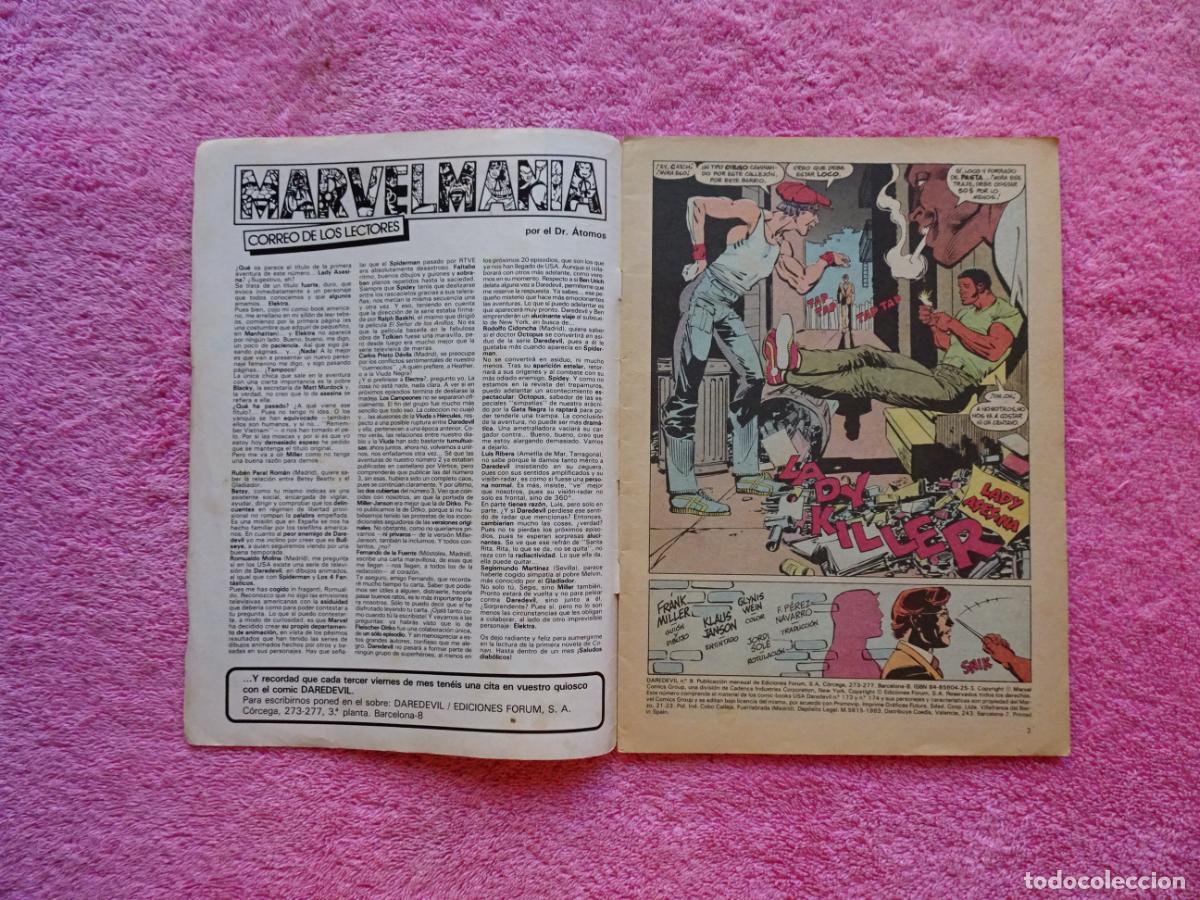 C&oacute;mics: daredevil 9 ediciones forum 1983 frank miller klaus janson - Foto 2