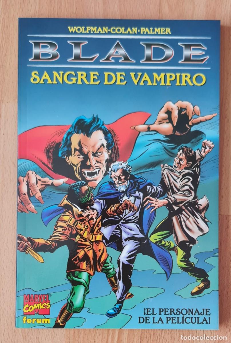 C&oacute;mics: BLADE: SANGRE DE VAMPIRO. Tomo unico. Comics Forum 1998. - Foto 1