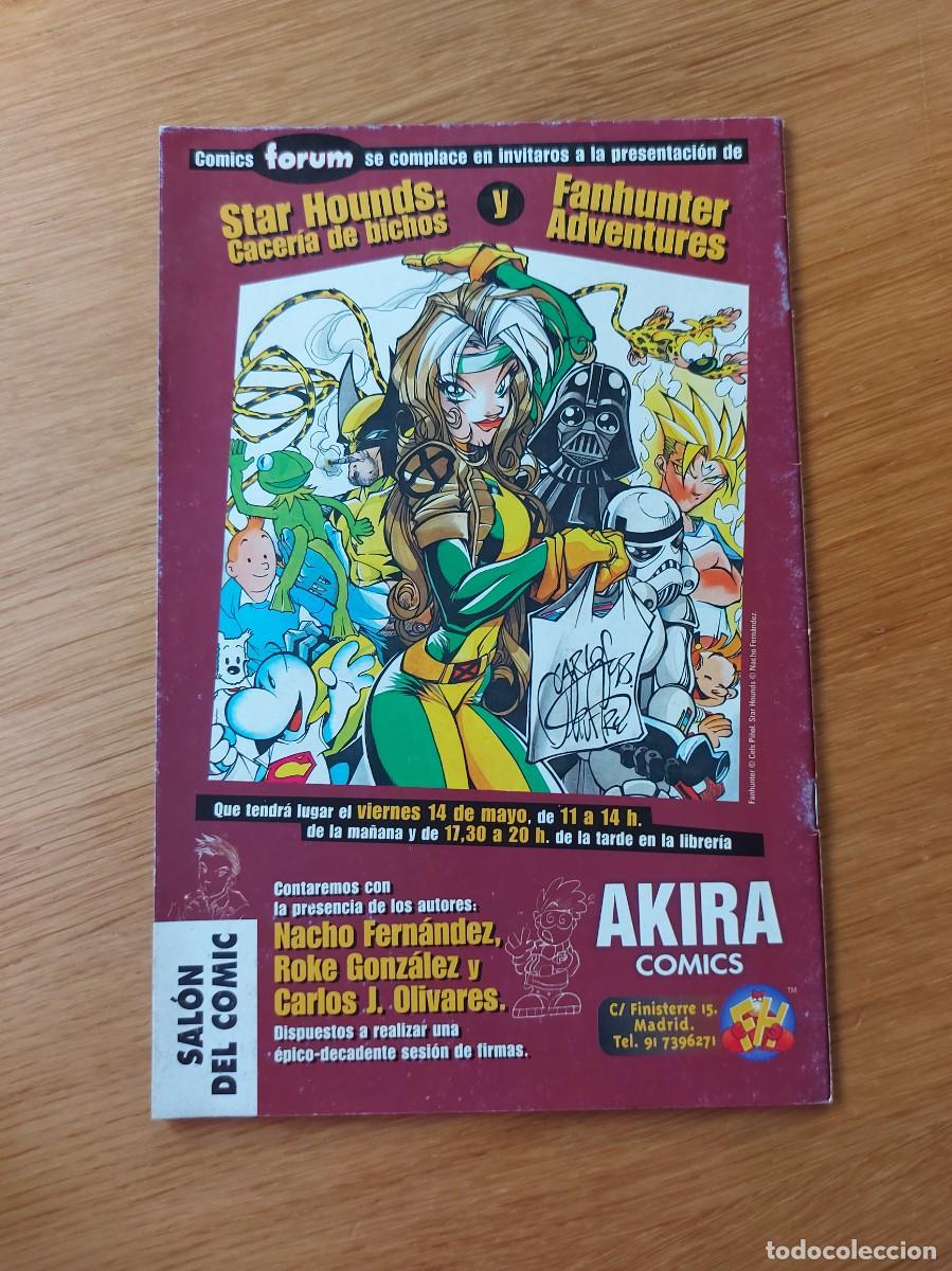 C&oacute;mics: FANHUNTER N.&ordm; 5 (DE 8). CELS PI&Ntilde;OL. GRAPA. FORUM. PLANETA. 1998. - Foto 2
