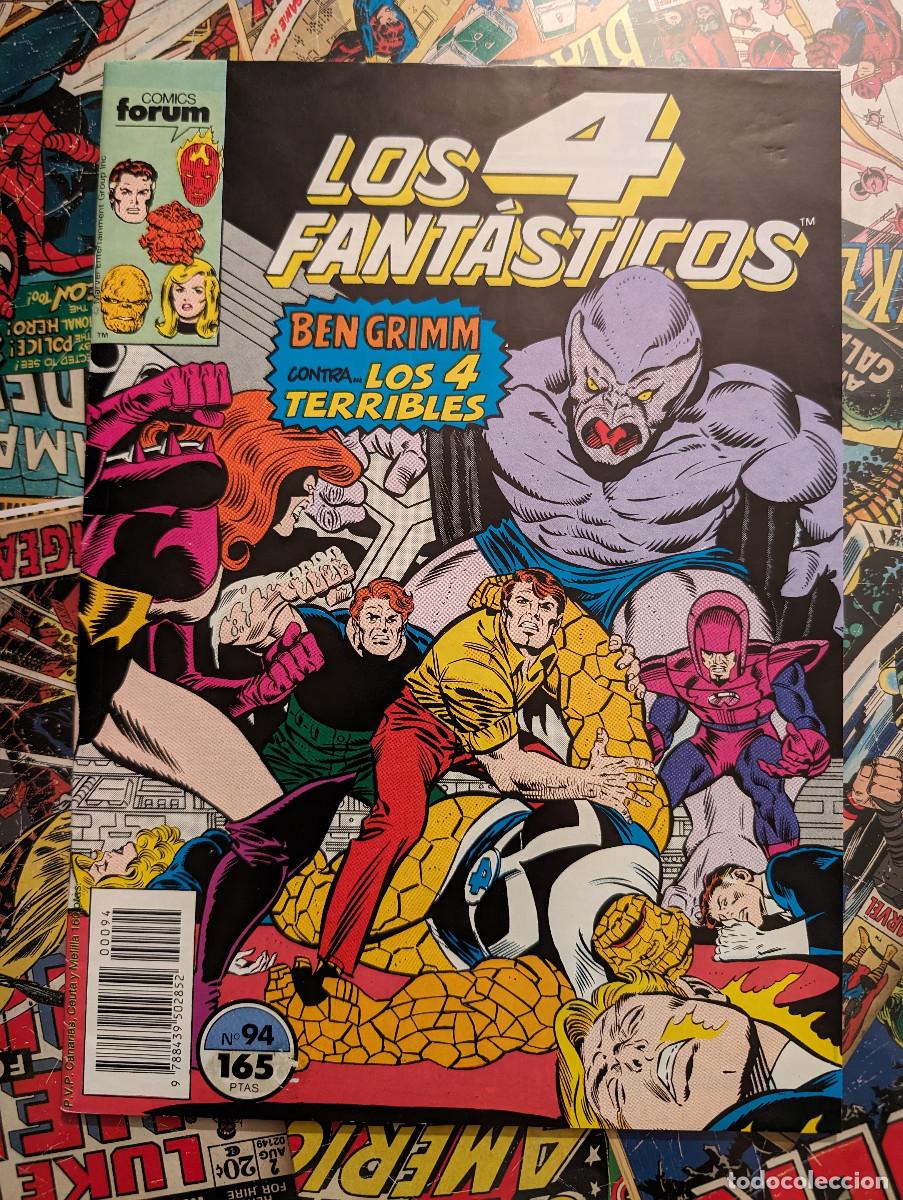 C&oacute;mics: LOS 4 FANTASTICOS VOL. 1 # 94 (FORUM) - 1990 - Foto 1