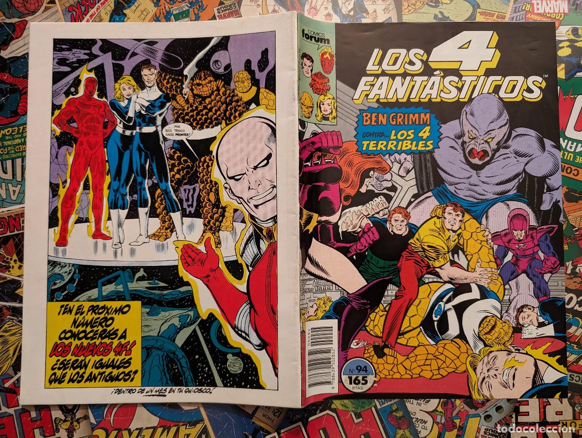 C&oacute;mics: LOS 4 FANTASTICOS VOL. 1 # 94 (FORUM) - 1990 - Foto 2