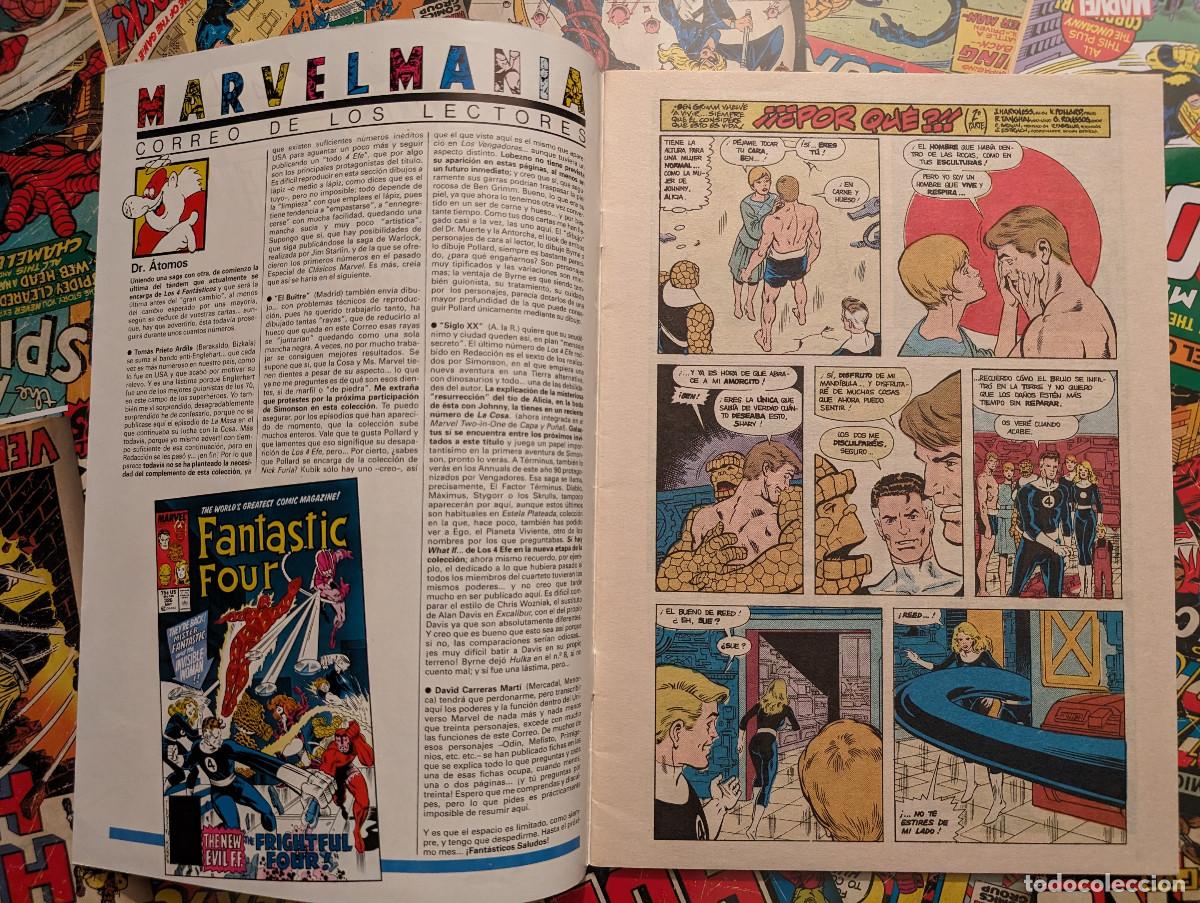 C&oacute;mics: LOS 4 FANTASTICOS VOL. 1 # 94 (FORUM) - 1990 - Foto 3