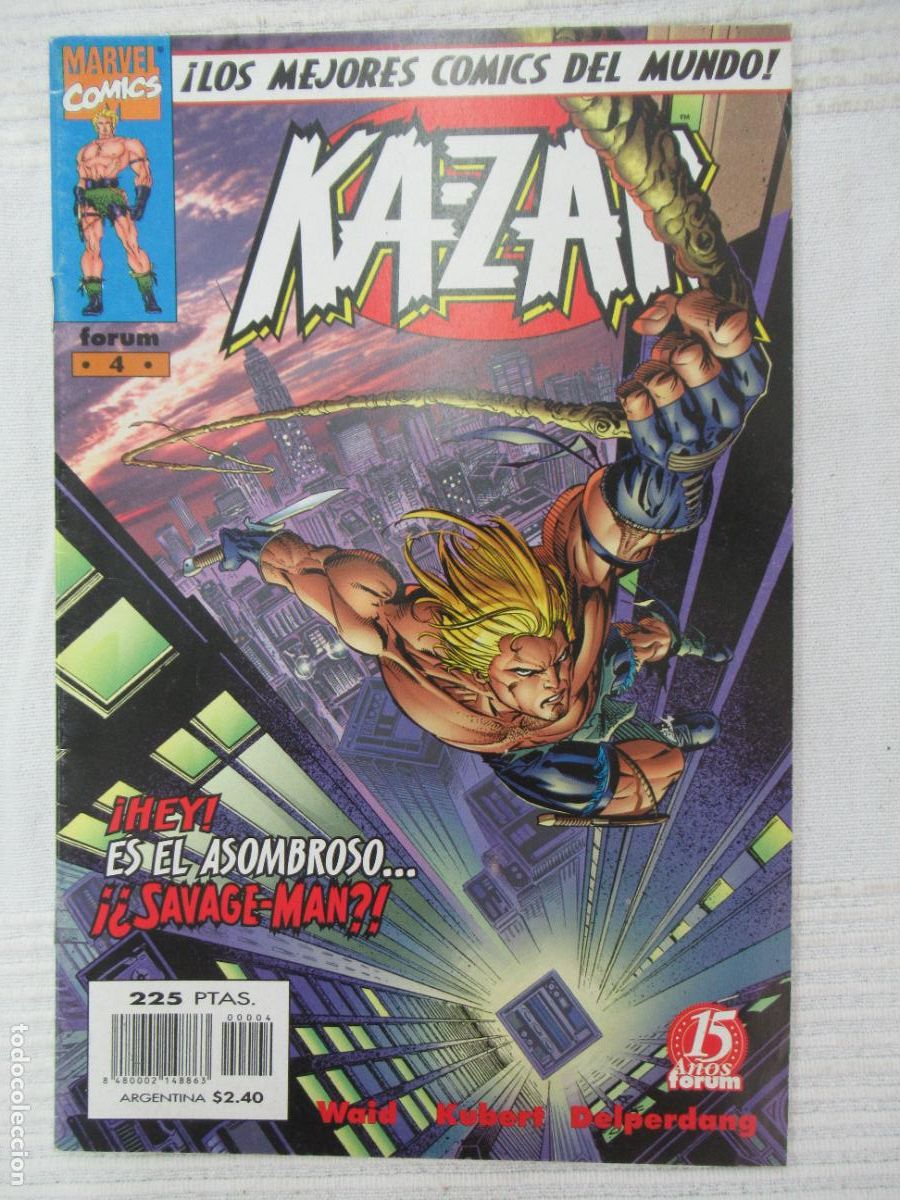 C&oacute;mics: Ka-zar Vol. I n&ordm; 4 - Forum - Foto 1