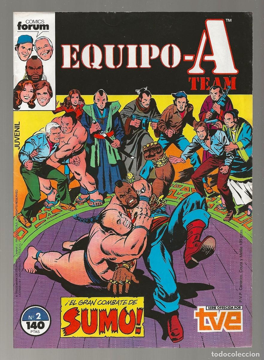 C&oacute;mics: EQUIPO-A TEAM - N&ordm; 2 - FORUM 1987 BUEN ESTADO - Foto 1
