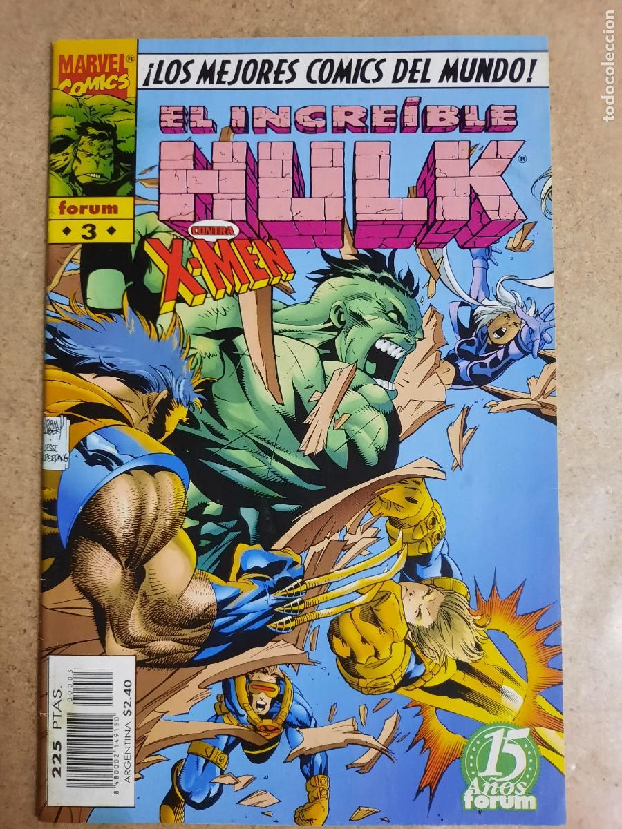 C&oacute;mics: EL INCRE&Iacute;BLE HULK N&ordm; 1, 2, 3, 4, 5 Y 7 - ED. FORUM - Foto 3