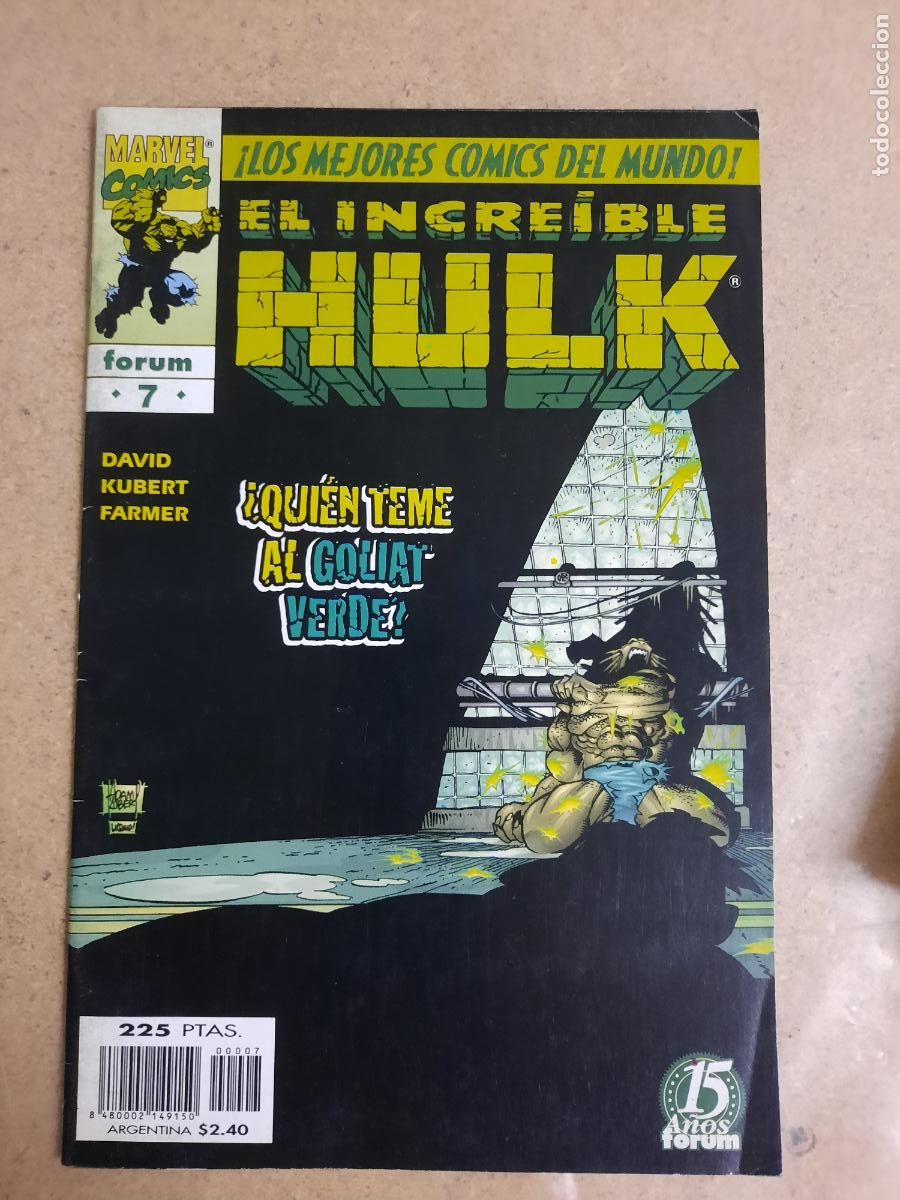 C&oacute;mics: EL INCRE&Iacute;BLE HULK N&ordm; 1, 2, 3, 4, 5 Y 7 - ED. FORUM - Foto 4