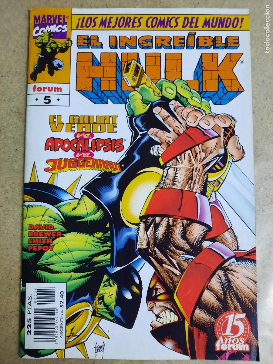 C&oacute;mics: EL INCRE&Iacute;BLE HULK N&ordm; 1, 2, 3, 4, 5 Y 7 - ED. FORUM - Foto 5