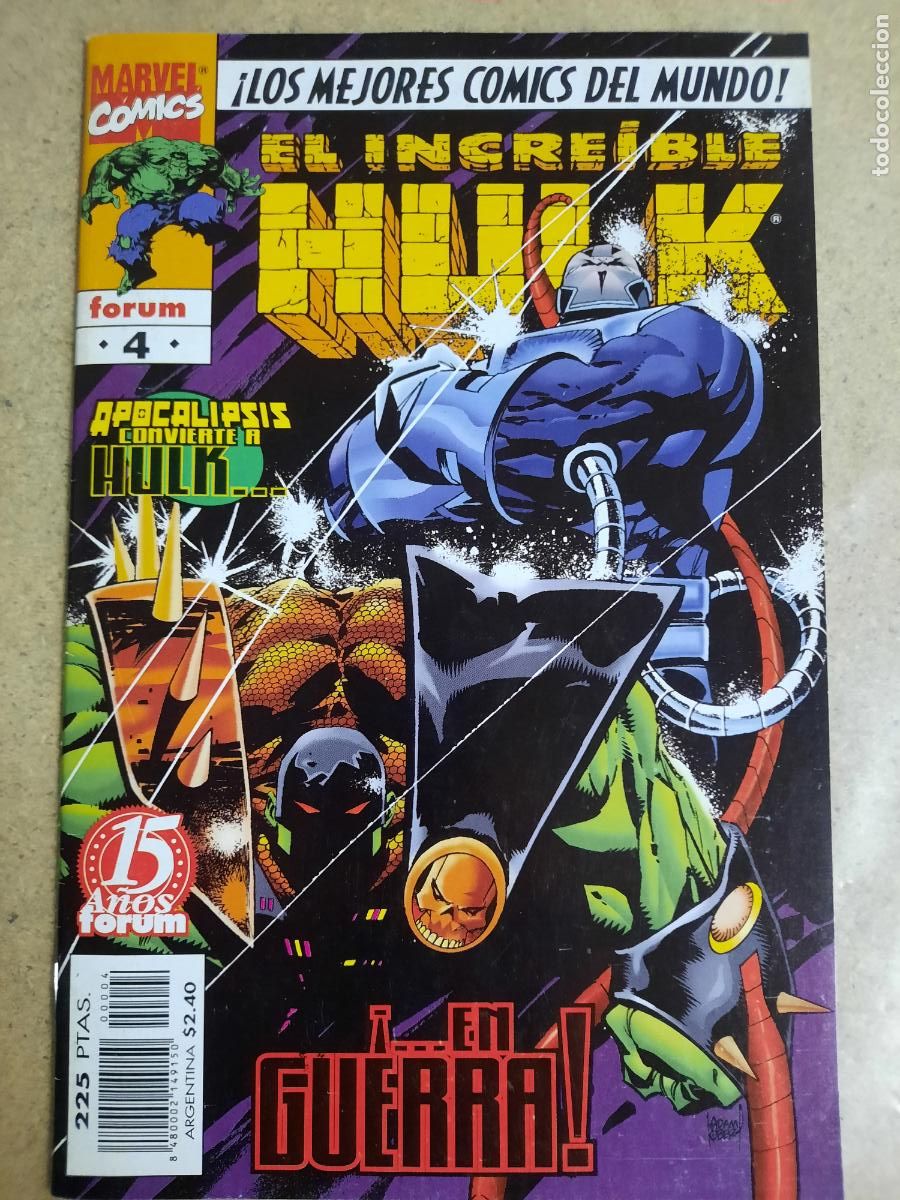 C&oacute;mics: EL INCRE&Iacute;BLE HULK N&ordm; 1, 2, 3, 4, 5 Y 7 - ED. FORUM - Foto 6