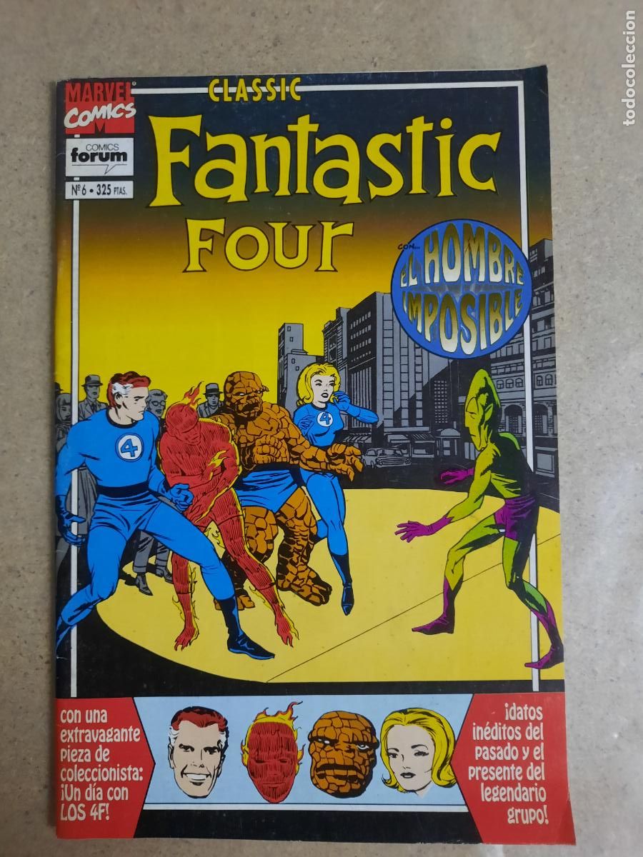 C&oacute;mics: CLASSIC FANTASTIC FOUR N&ordm; 2,3,5 Y 6 - ED. FORUM - Foto 2