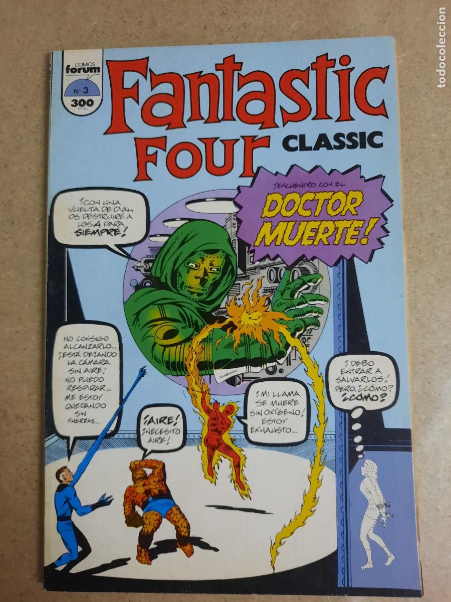 C&oacute;mics: CLASSIC FANTASTIC FOUR N&ordm; 2,3,5 Y 6 - ED. FORUM - Foto 4
