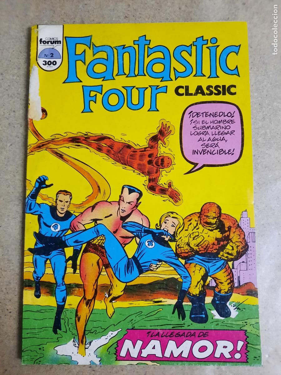 C&oacute;mics: CLASSIC FANTASTIC FOUR N&ordm; 2,3,5 Y 6 - ED. FORUM - Foto 1