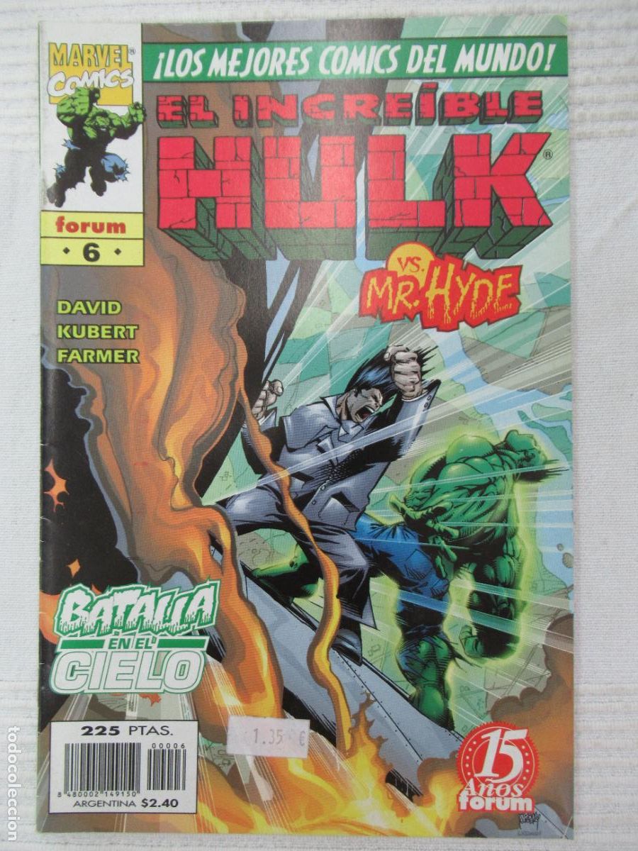 C&oacute;mics: El increible Hulk Vol. III n&ordm; 6 - Forum - Foto 1