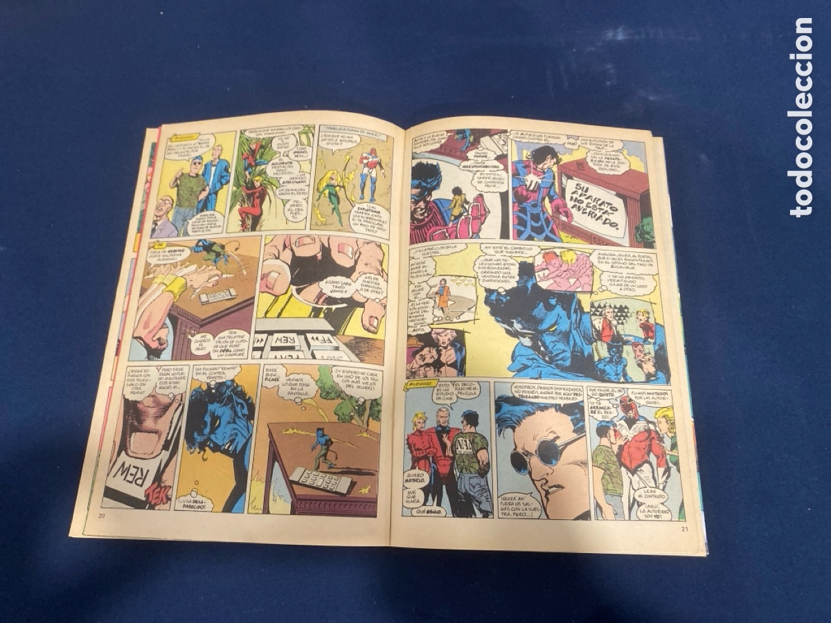 C&oacute;mics: MARVEL COMICS : EXCALIBUR , TOMO 6 . NUMEROS 26.27,28,29,30 - Foto 2