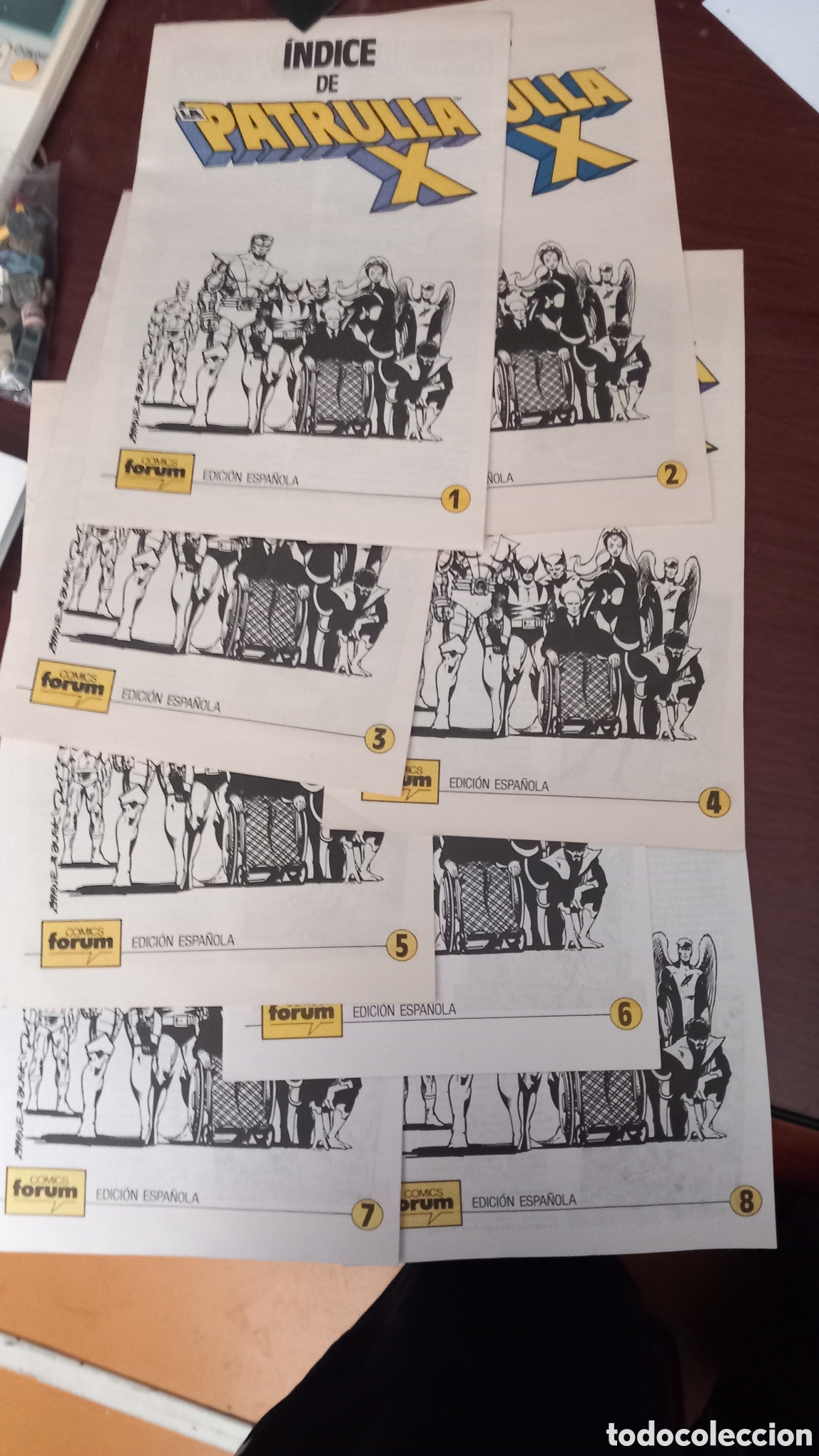 C&oacute;mics: Indice de la Patrulla X - Foto 1