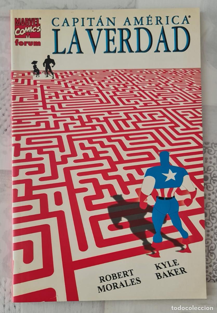 C&oacute;mics: CAPITAN AMERICA: LA VERDAD. Tomo unico. Comics Forum 2004. - Foto 1