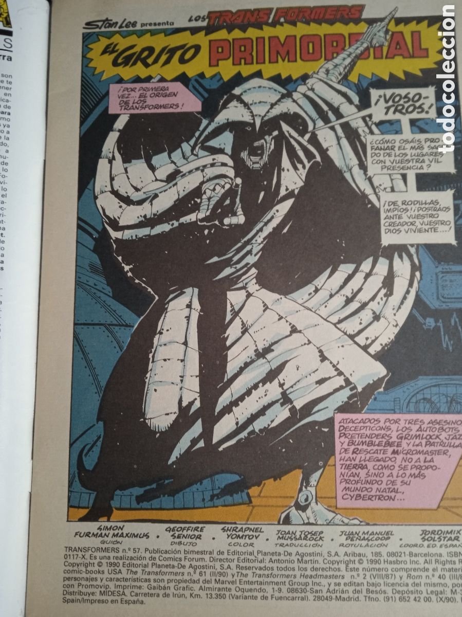 C&oacute;mics: TRANSFORMERS N&ordm; 57 -ED. FORUM - Foto 2