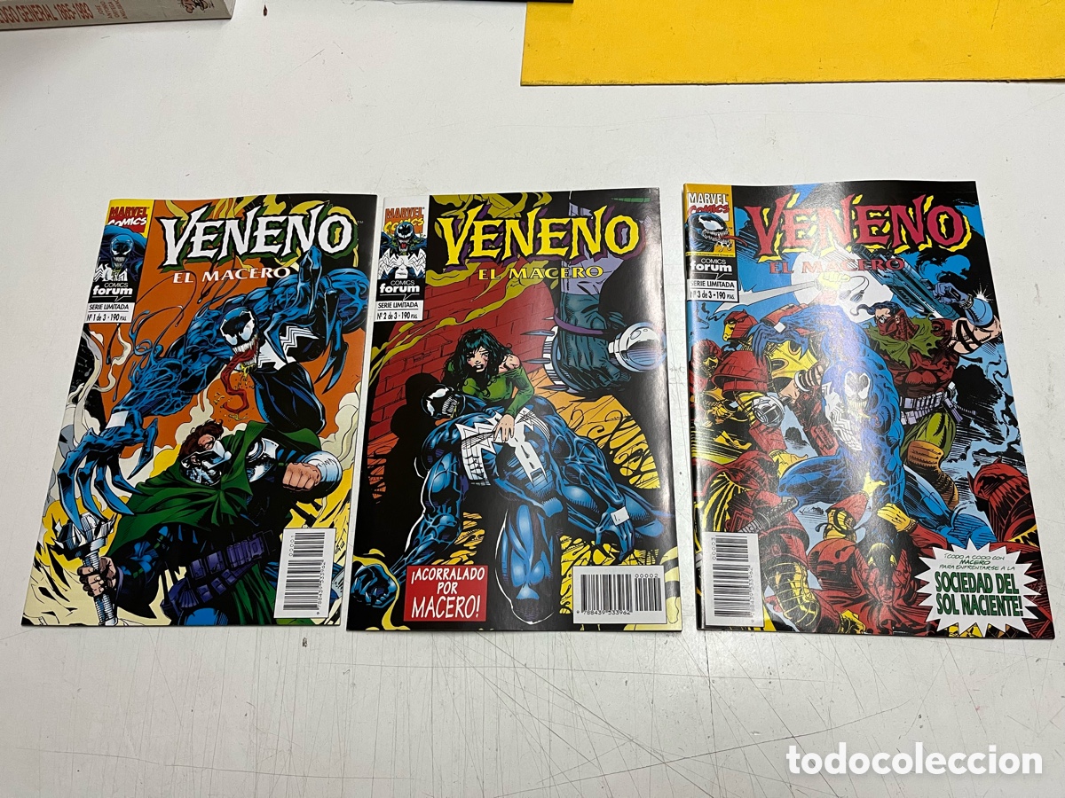 C&oacute;mics: VENENO EL MACERO - FORUM 1995 - COMPLETA 3 NUMEROS - Foto 2