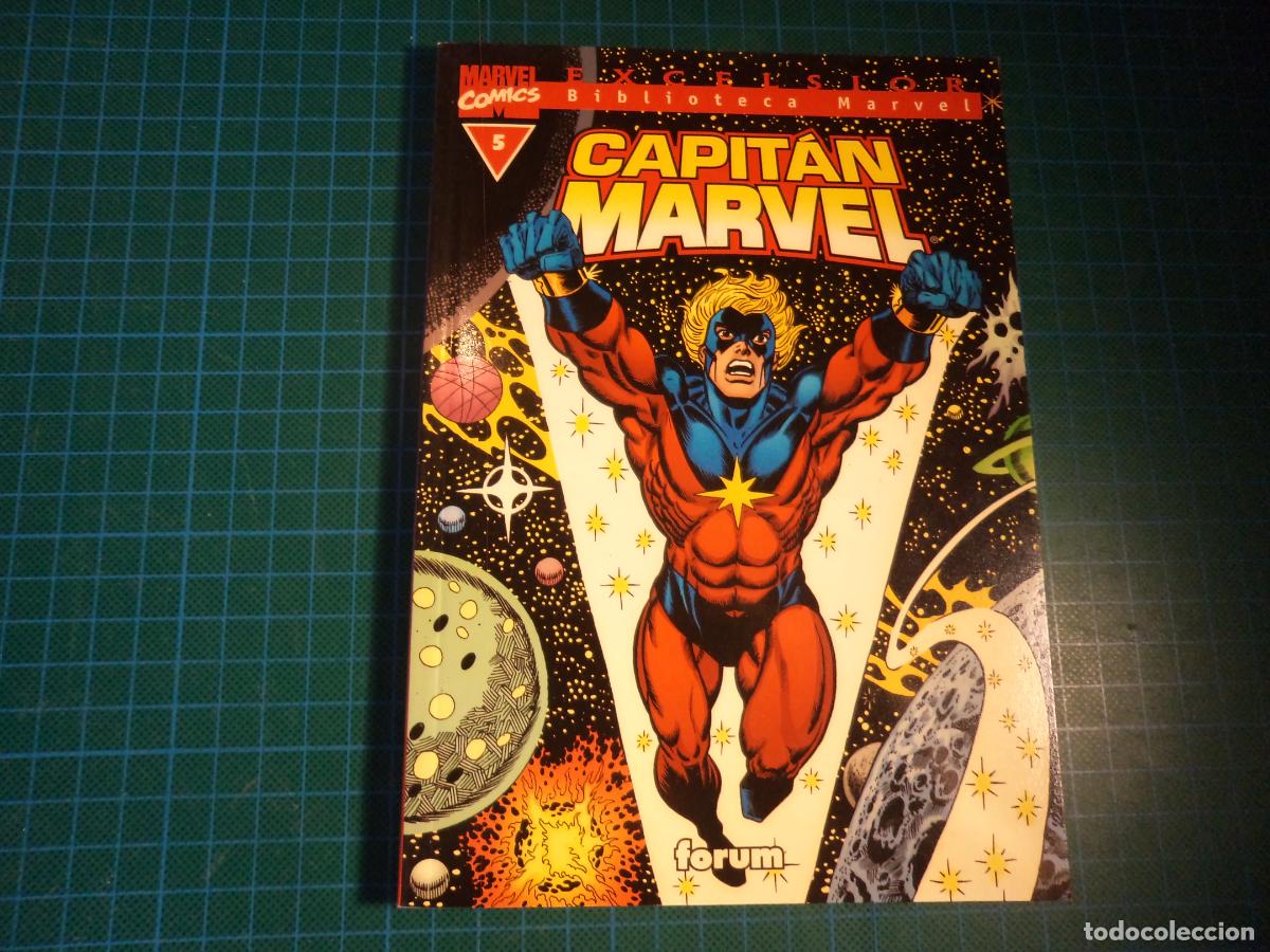 C&oacute;mics: Biblioteca Marvel. Capit&aacute;n Marvel. N&ordm; 5. Forum. - Foto 1