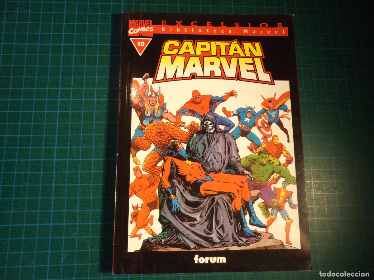 C&oacute;mics: Biblioteca Marvel. Capit&aacute;n Marvel. N&ordm; 10. Forum. - Foto 1