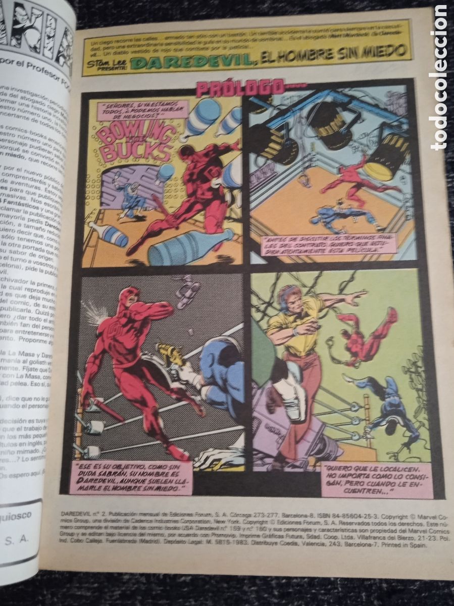 C&oacute;mics: DAREDEVIL N&ordm; 2 - 1&ordf; SERIE DE FORUM - Foto 2