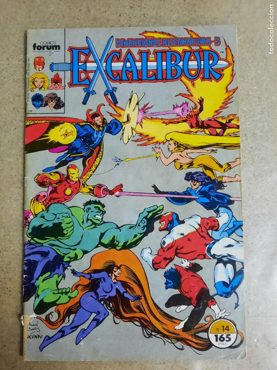 C&oacute;mics: EXCALIBUR N&ordm; 14 AL 21 Y 43 - ED. FORUM - Foto 9