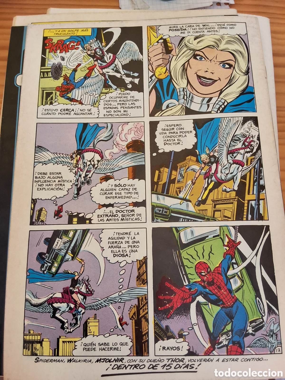 C&oacute;mics: Spiderman forum grapa numero 34 Thor walkiria - Foto 2