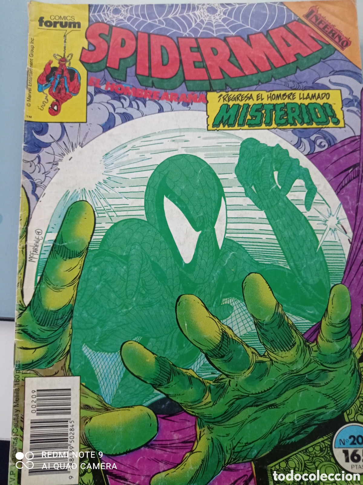 C&oacute;mics: Spiderman f&oacute;rum numero 209 - Foto 1