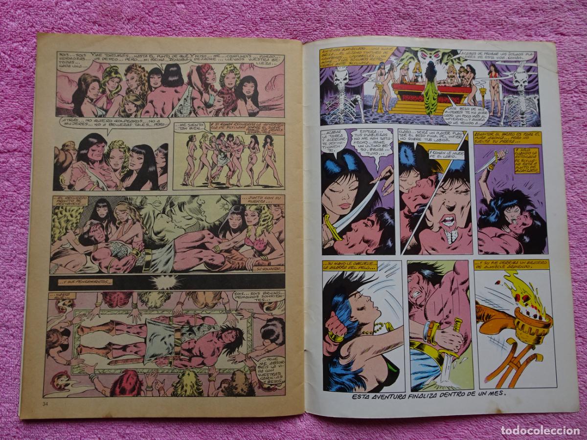 C&oacute;mics: conan rey 14 circulo de brujer&iacute;a ediciones forum 1985 - Foto 7