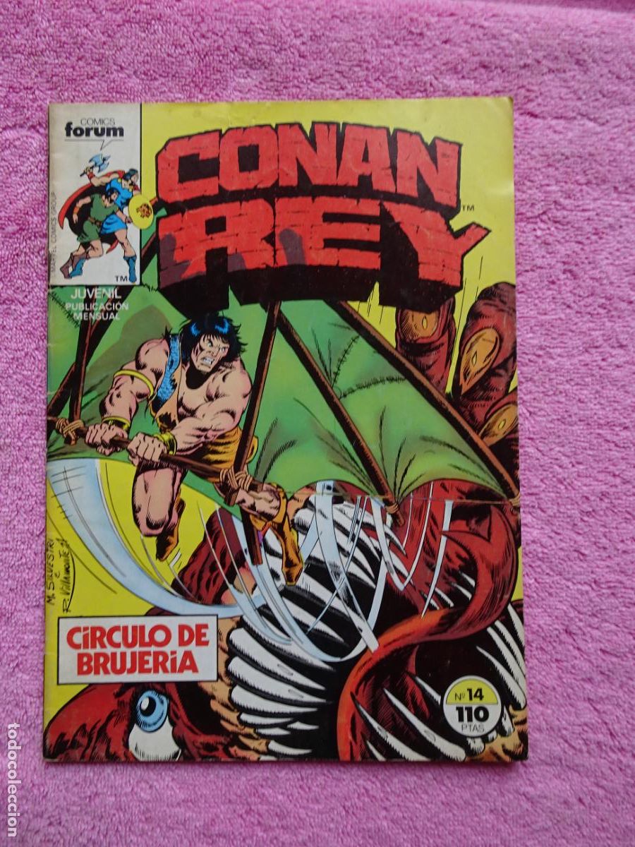 C&oacute;mics: conan rey 14 circulo de brujer&iacute;a ediciones forum 1985 - Foto 1