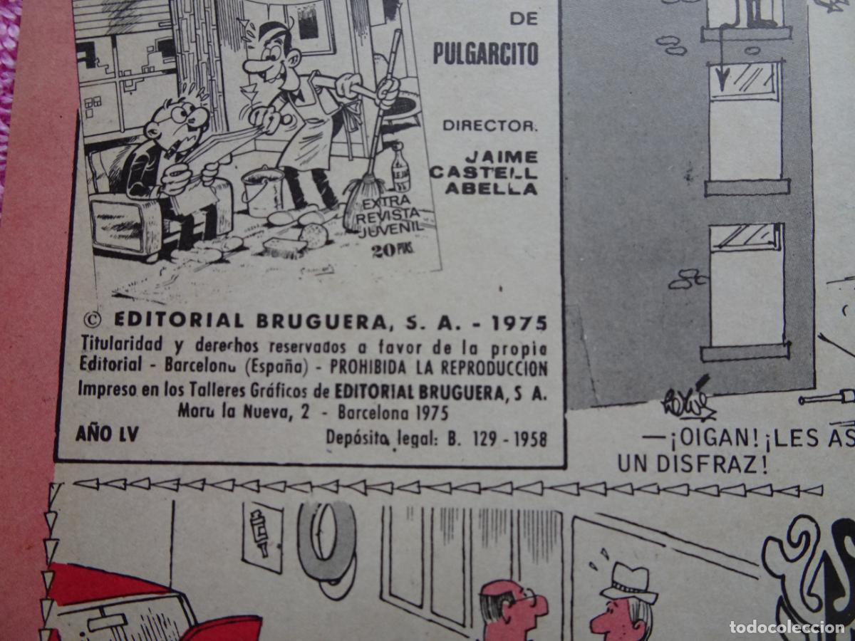 C&oacute;mics: super pulgarcito 50 extra editorial brugera 1975 - Foto 3