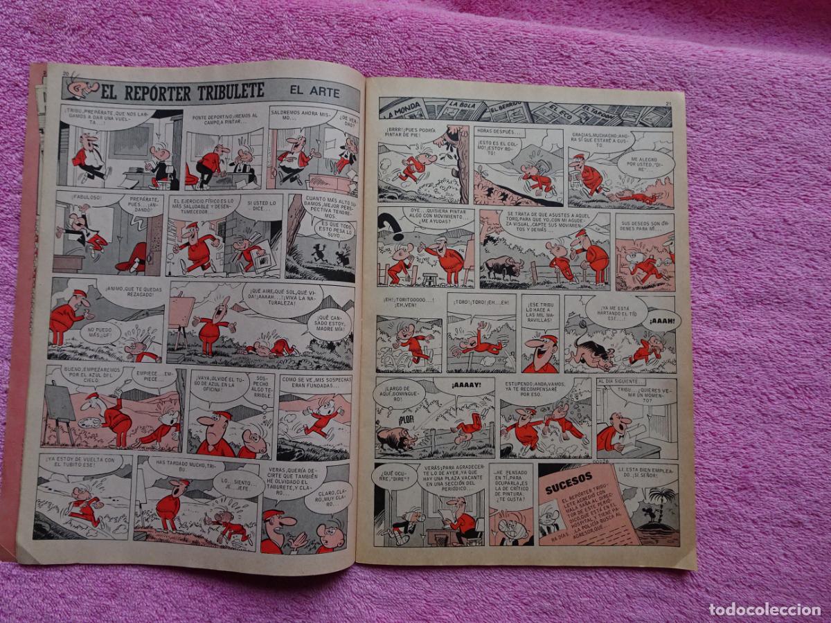 C&oacute;mics: super pulgarcito 50 extra editorial brugera 1975 - Foto 4