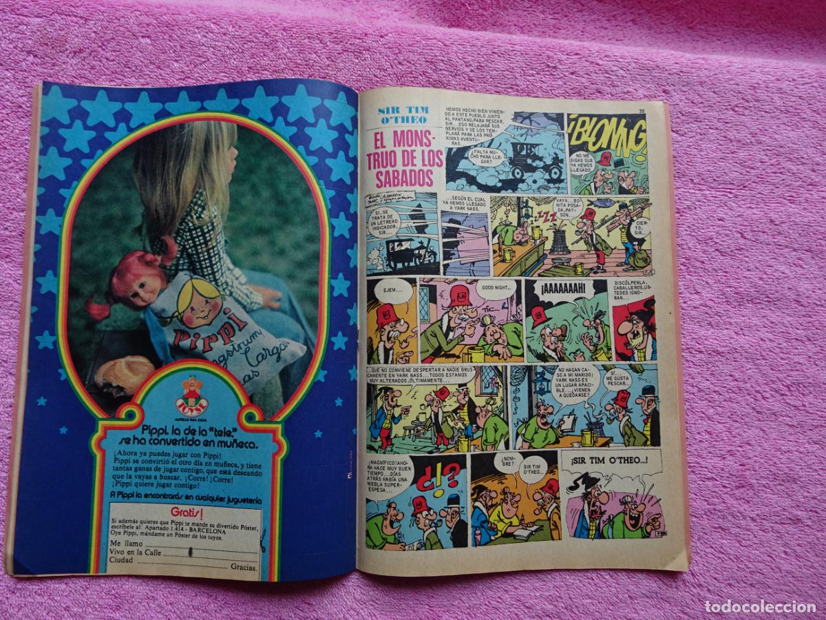 C&oacute;mics: super pulgarcito 50 extra editorial brugera 1975 - Foto 5