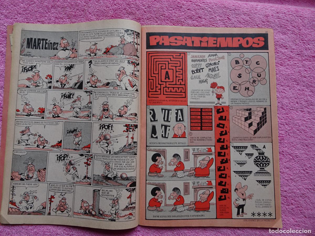 C&oacute;mics: super pulgarcito 50 extra editorial brugera 1975 - Foto 7