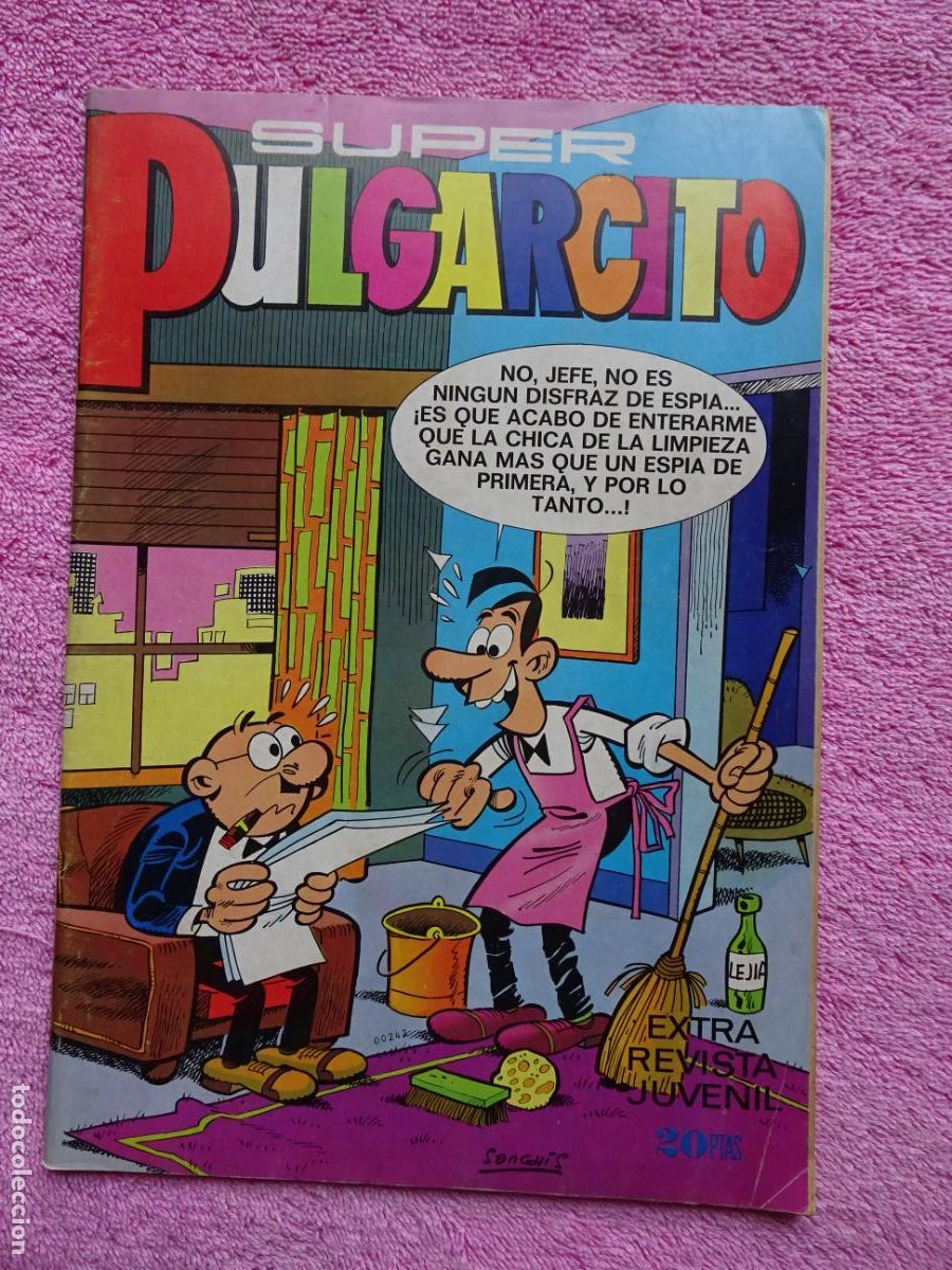 C&oacute;mics: super pulgarcito 50 extra editorial brugera 1975 - Foto 1