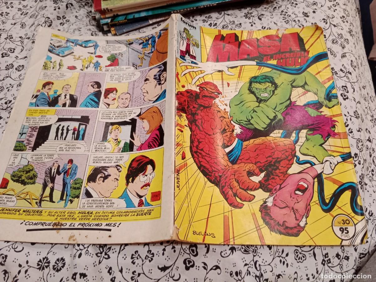 C&oacute;mics: LA MASA VOL.1 N&ordm;30 - MARVEL COMICS. FORUM 1984 - Foto 1