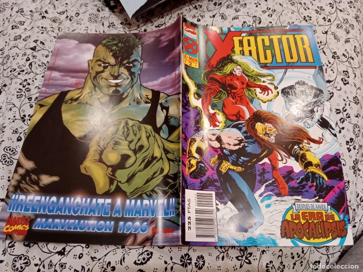 C&oacute;mics: X-FACTOR VOL1 -DESPUES DE XAVIER LA ERA DE APOCALIPSIS-COMPLETA 4N&ordm; COMICS FORUM 1995 - Foto 2