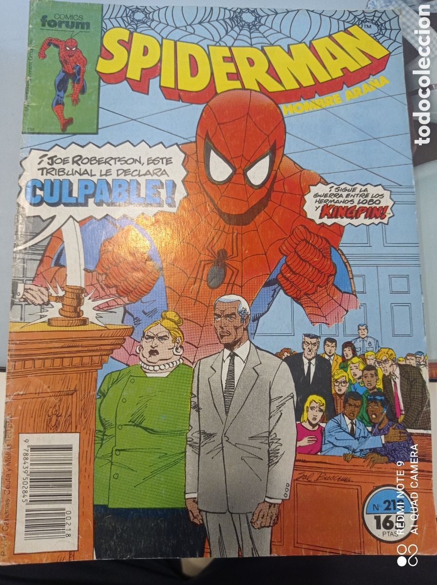 C&oacute;mics: Spiderman f&oacute;rum numero 218 - Foto 1