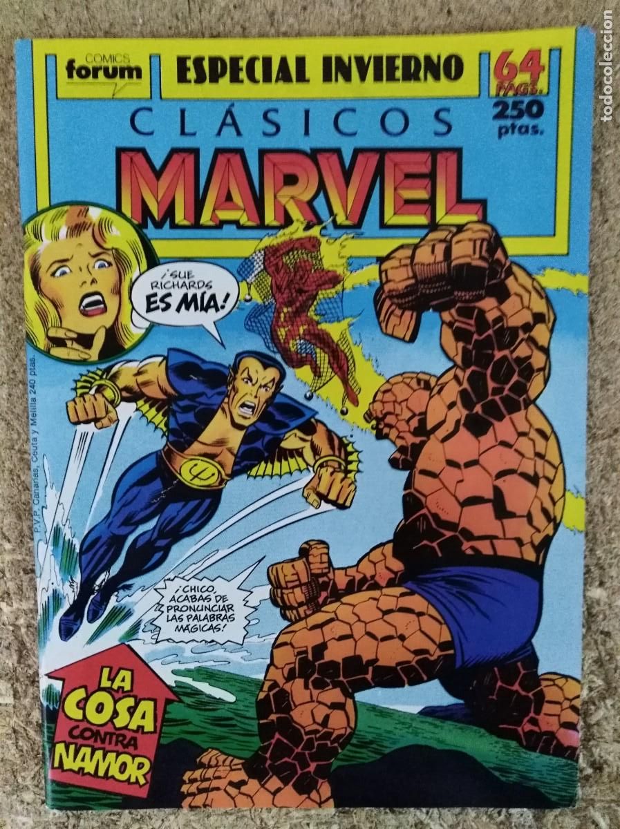 Comics : Clasicos Marvel.Especial Invierno 1989.Marvel.Forum