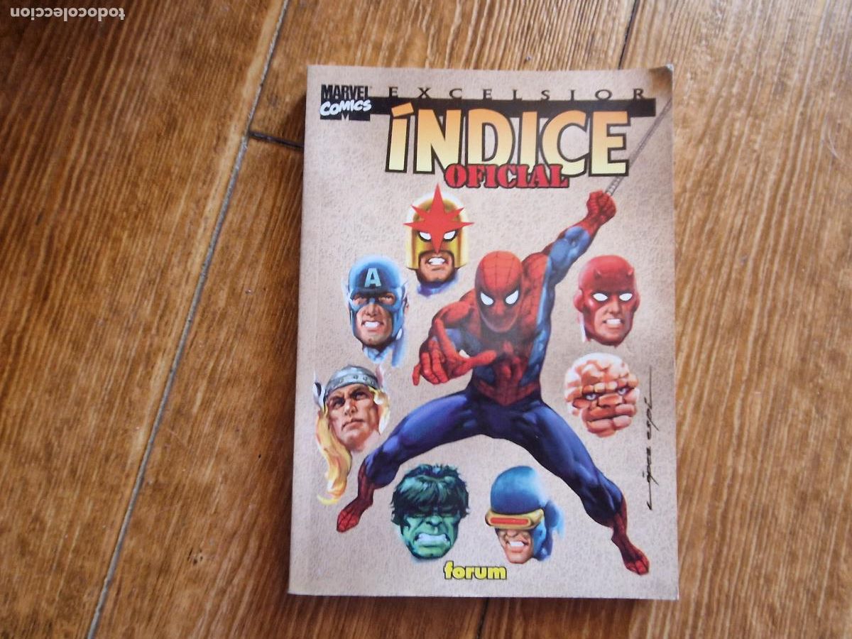 Comics: INDICE EXCELSIOR OFICIAL MARVEL FORUM