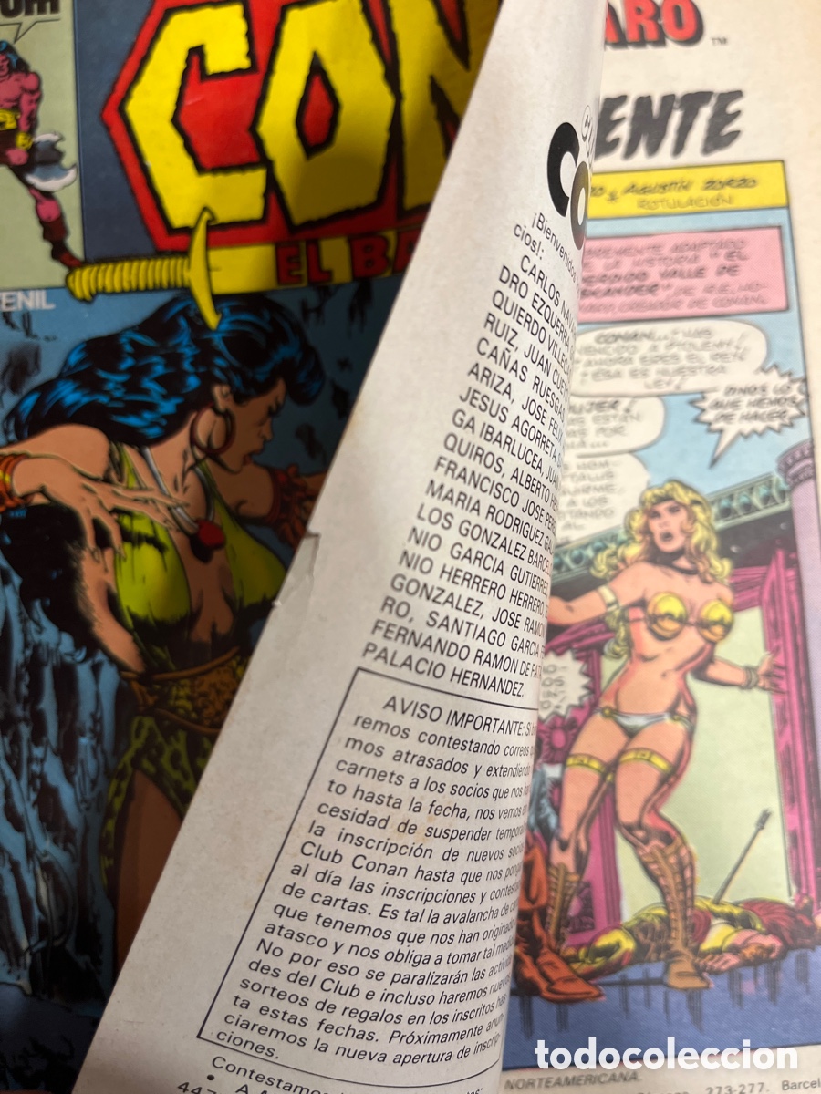 C&oacute;mics: CONAN EL B&Aacute;RBARO N.15 EL OJO DE LA SERPIENTE ( 1983/1994 ) - Foto 4