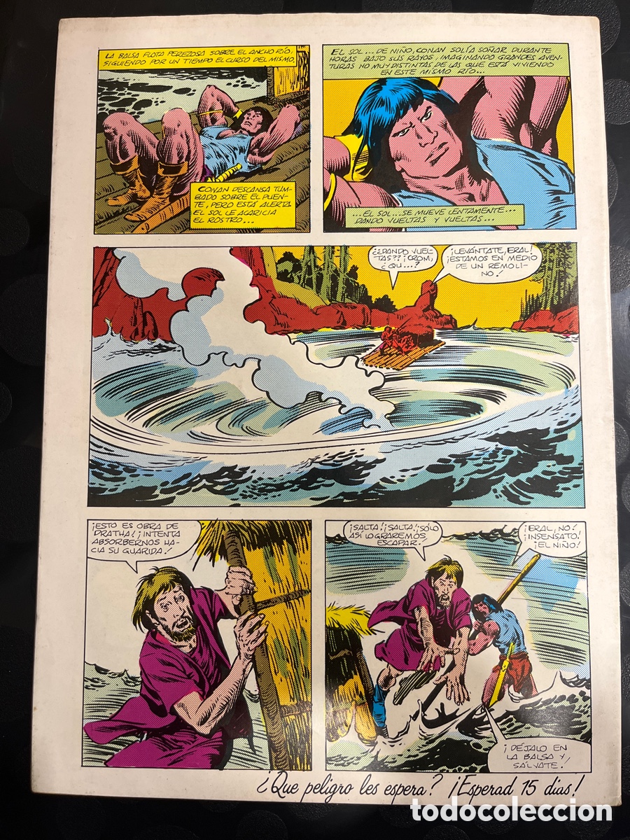 C&oacute;mics: CONAN EL B&Aacute;RBARO N.45 EL BOSQUE DE LA NOCHE ( 1983/1994 ) - Foto 2