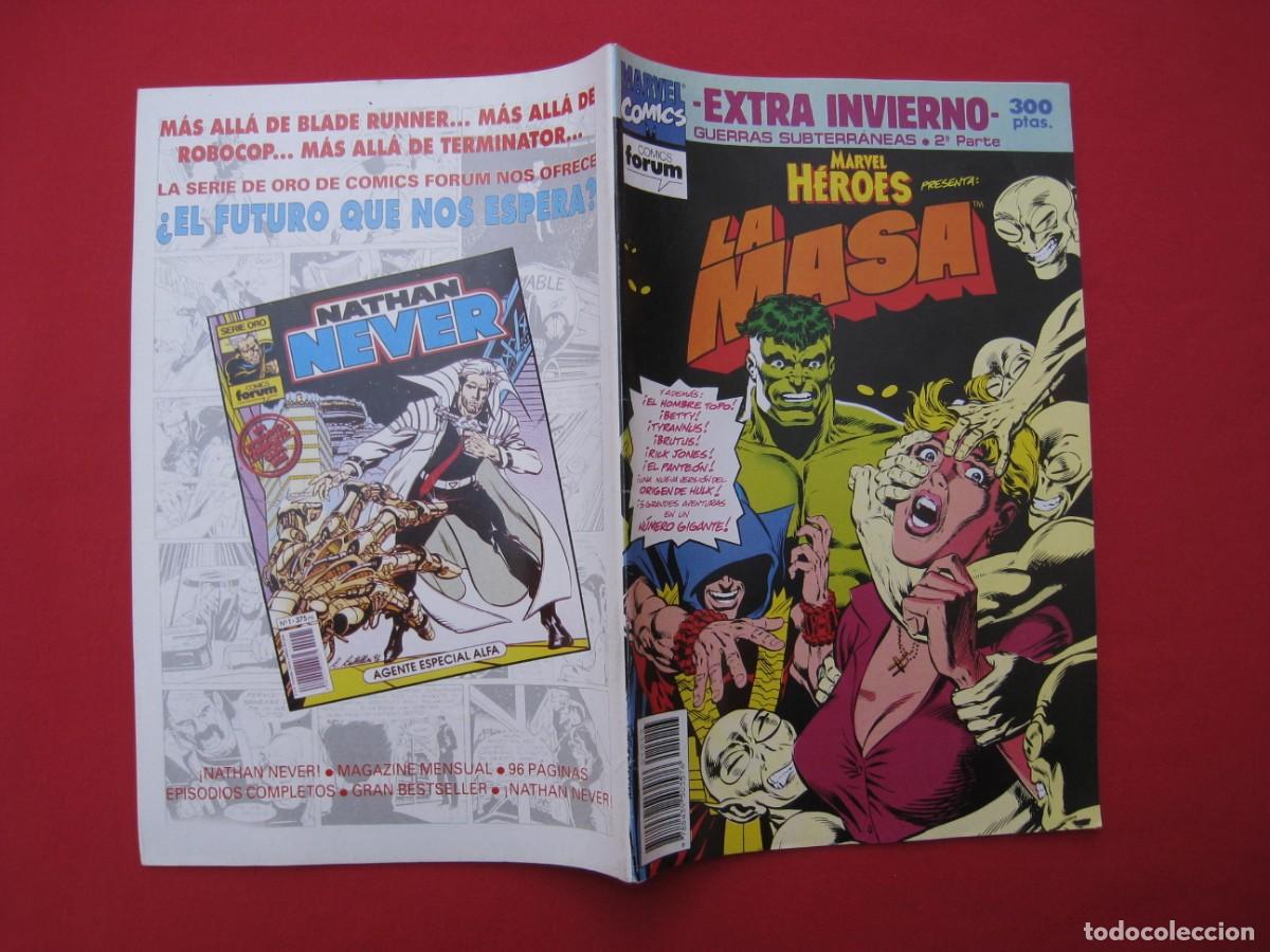 C&oacute;mics: HEROES MARVEL PRESENTA : LA MASA - EXTRA INVIERNO - GUERRAS SUBTERRANEAS - 2&ordf; PARTE - FORUM. - Foto 2