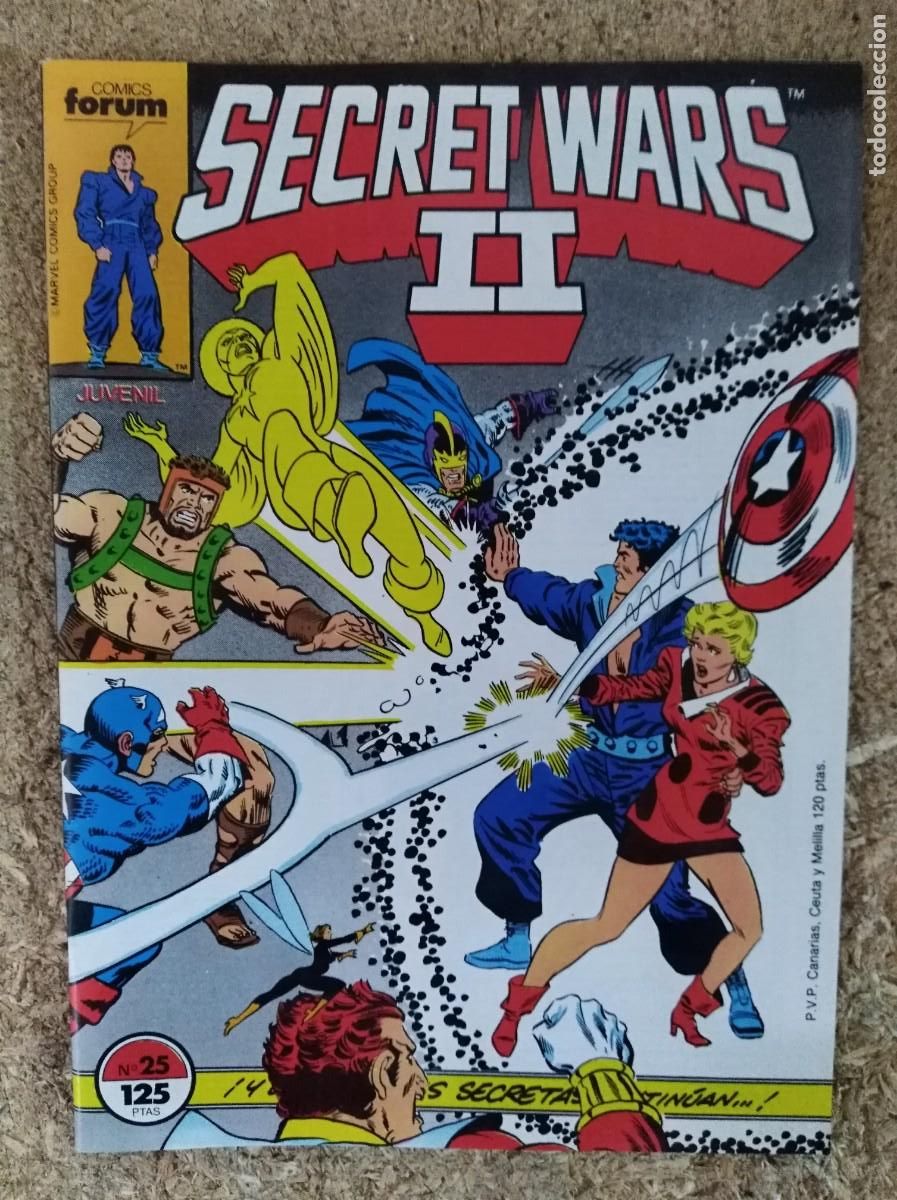 Comics: Secret Wars II 25.Marvel.Forum
